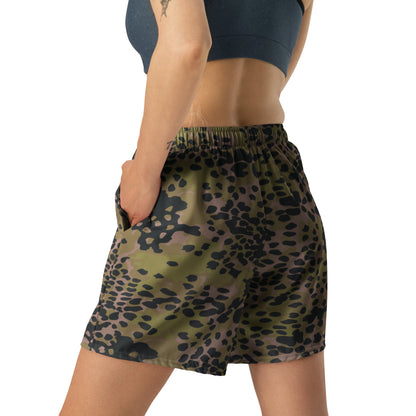 German Plane Tree Platanenmuster Summer CAMO Unisex Athletic Long Shorts