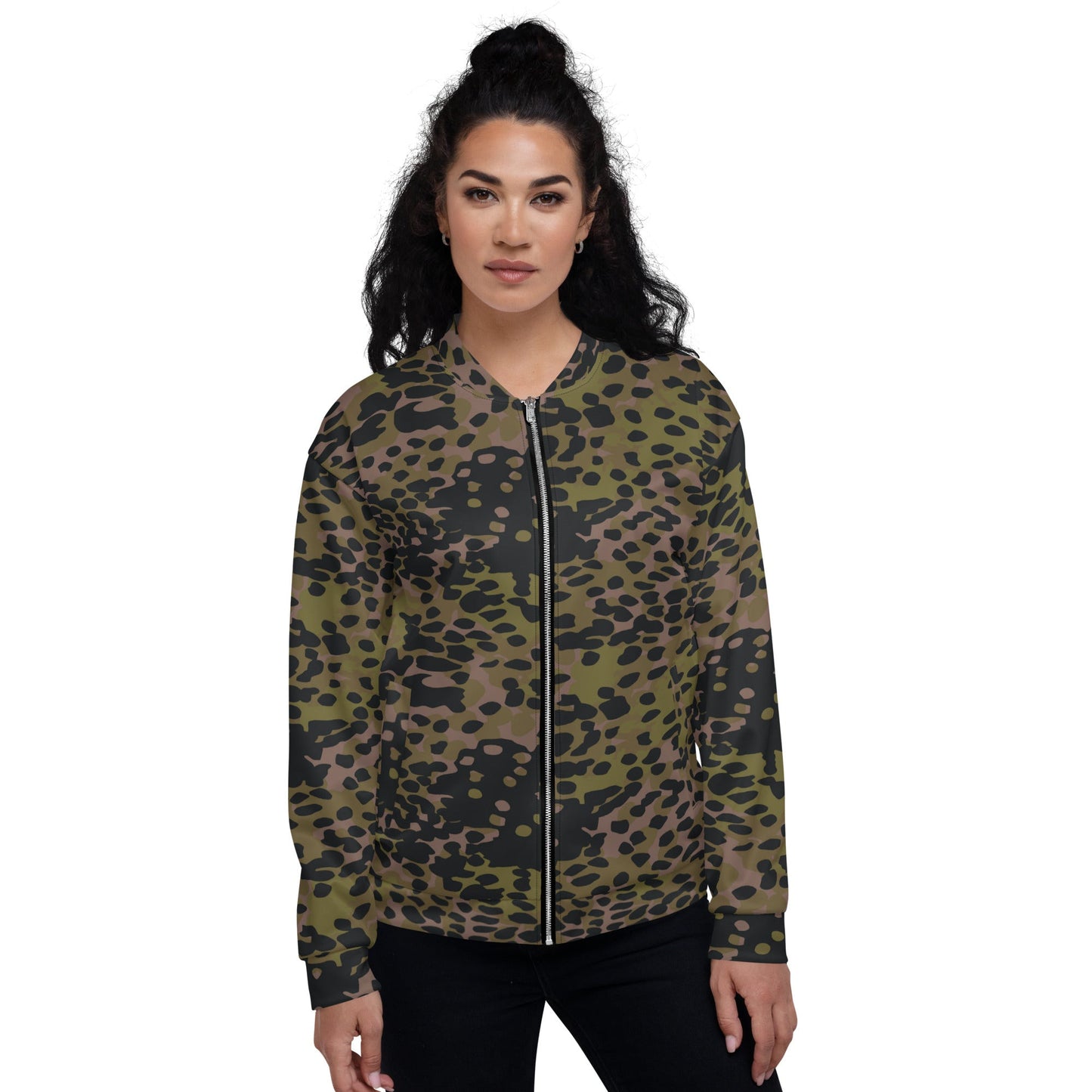 German Plane Tree Platanenmuster Summer CAMO Unisex Bomber Jacket - Jackets