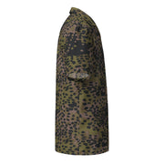 Plane Tree Platanenmuster Summer CAMO Unisex Short-Sleeve Button Shirt - Button-Up