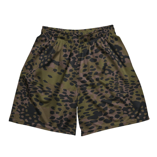 German Plane Tree Platanenmuster Summer CAMO Unisex mesh shorts - 2XS - Mesh Shorts