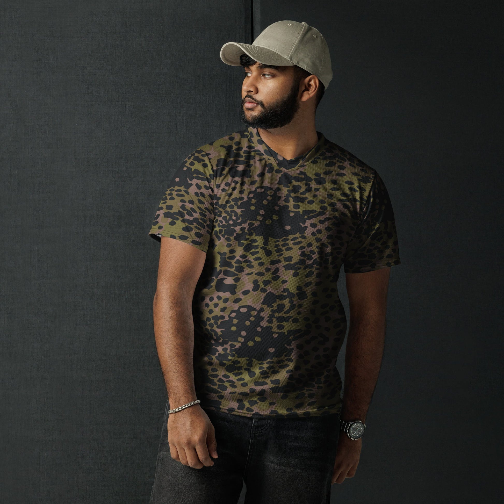 German Plane Tree Platanenmuster Summer CAMO unisex sports jersey Sports Jerseys