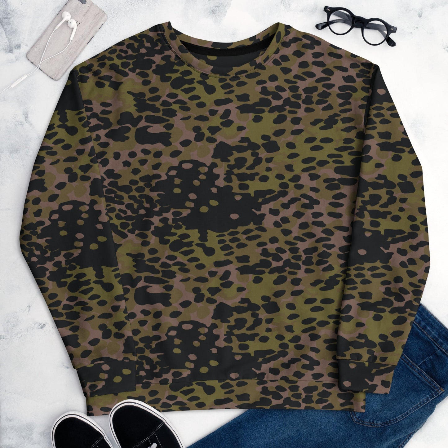 German Plane Tree Platanenmuster Summer CAMO Unisex Sweatshirt - Sweatshirts