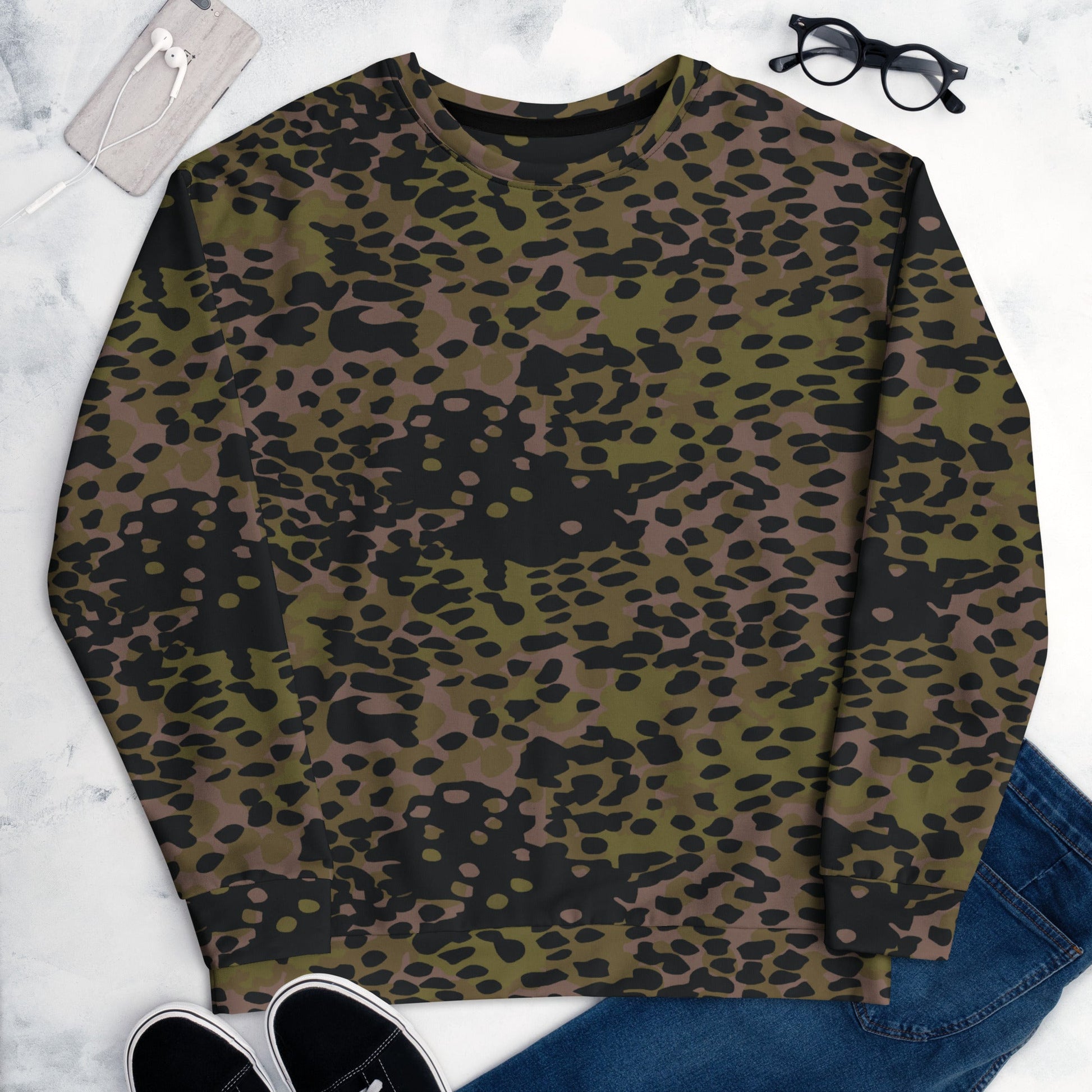 German Plane Tree Platanenmuster Summer CAMO Unisex Sweatshirt - Sweatshirts