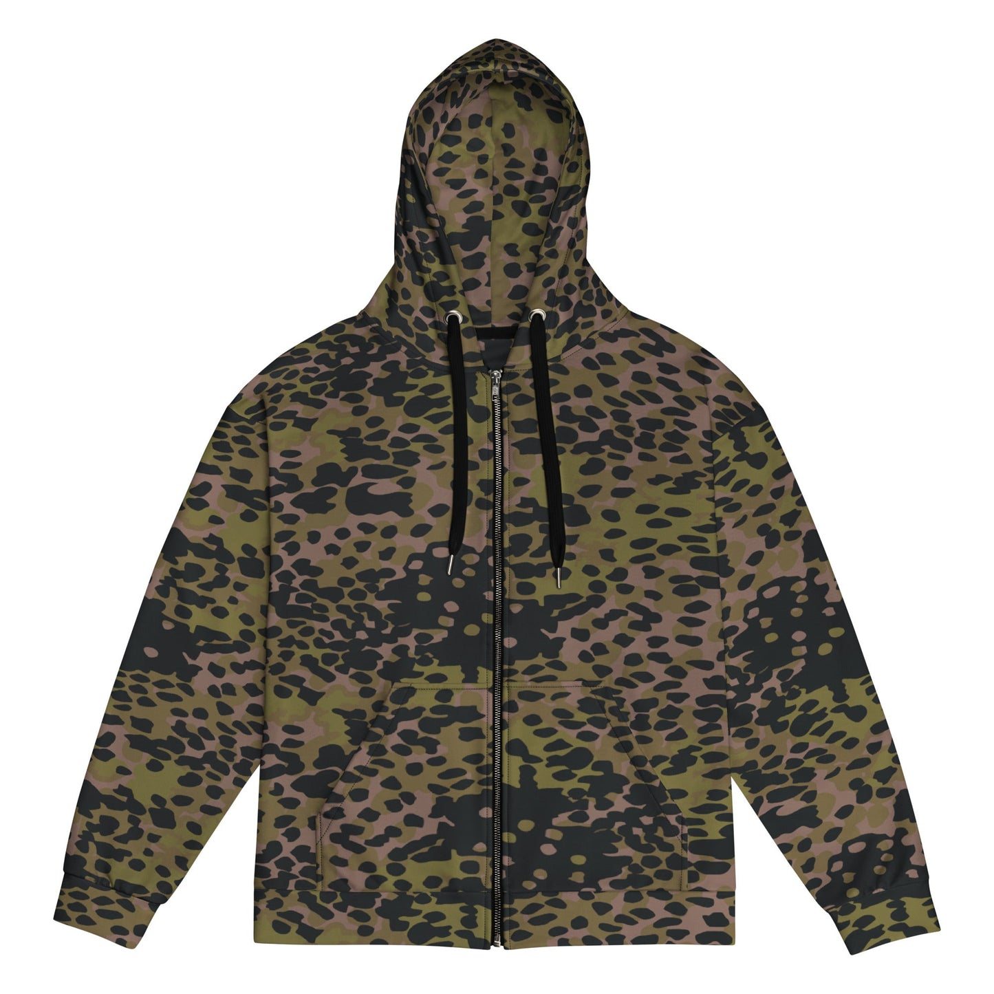 German Plane Tree Platanenmuster Summer CAMO Unisex zip hoodie 2XS Zip Hoodies