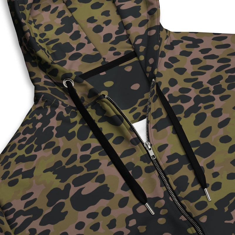 Plane Tree Platanenmuster Summer CAMO Unisex Zip Hoodie
