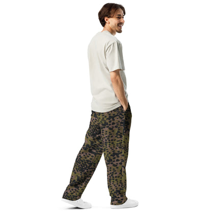 German Plane Tree Platanenmuster Summer CAMO Wide-leg joggers - Joggers