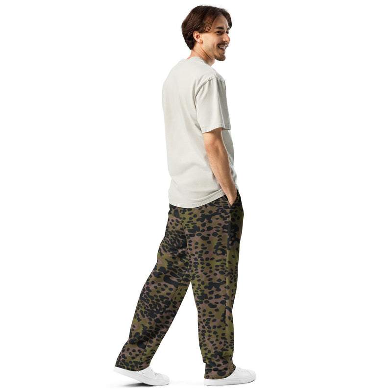 Plane Tree Platanenmuster Summer CAMO Unisex Wide-Leg Joggers