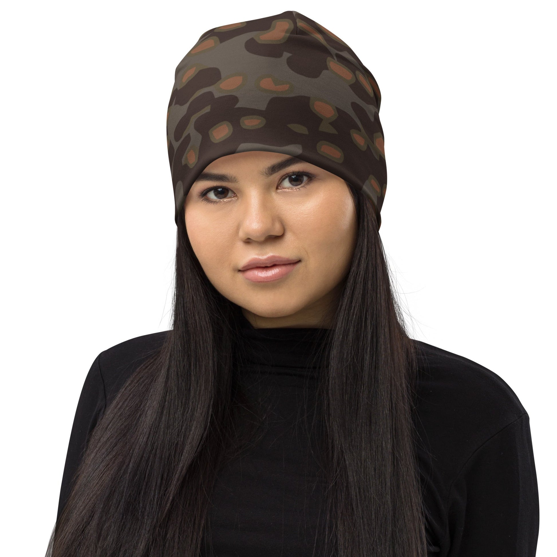 German Polyspot Autumn CAMO Beanie