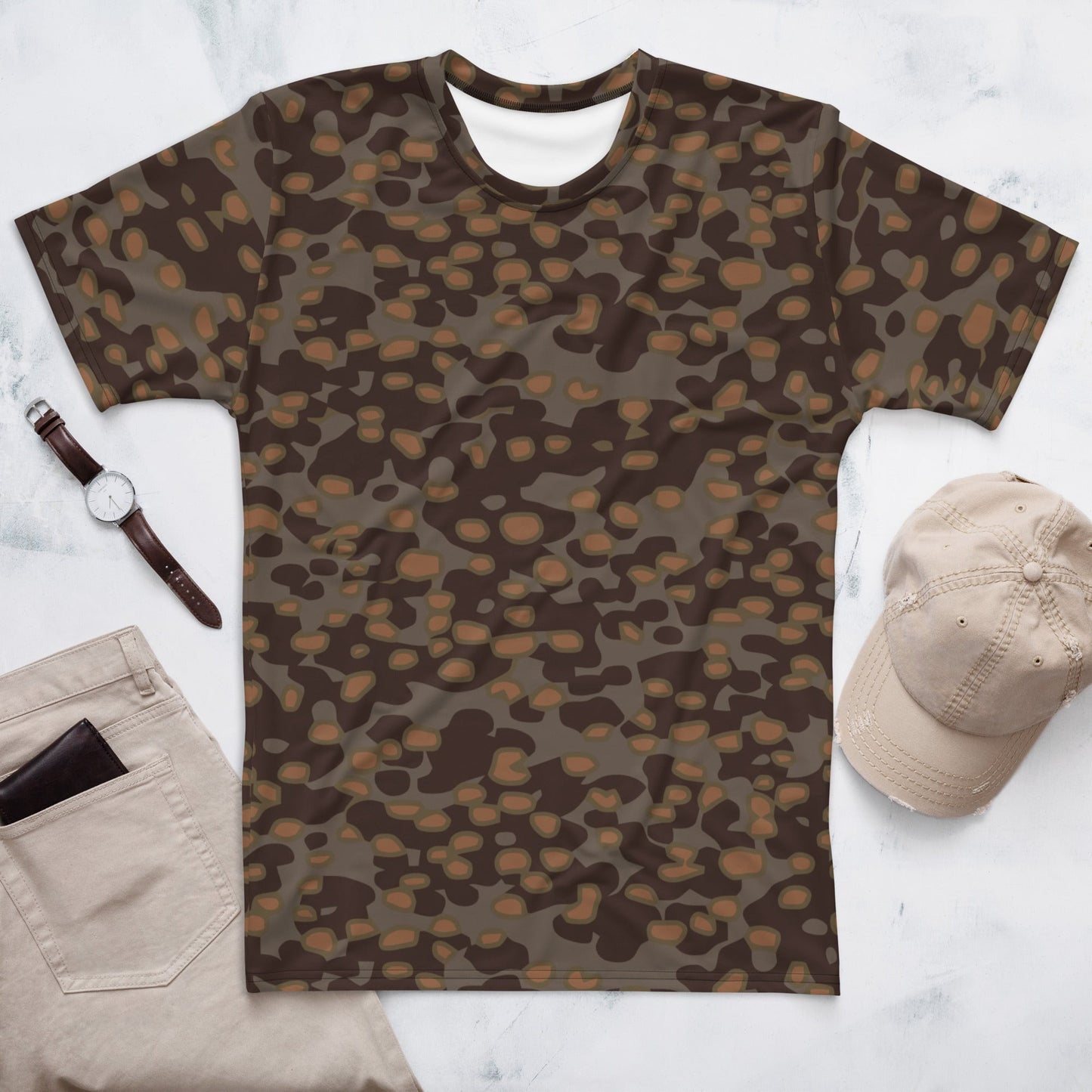 German Polyspot Autumn CAMO Mens t-shirt - XS - T-Shirts