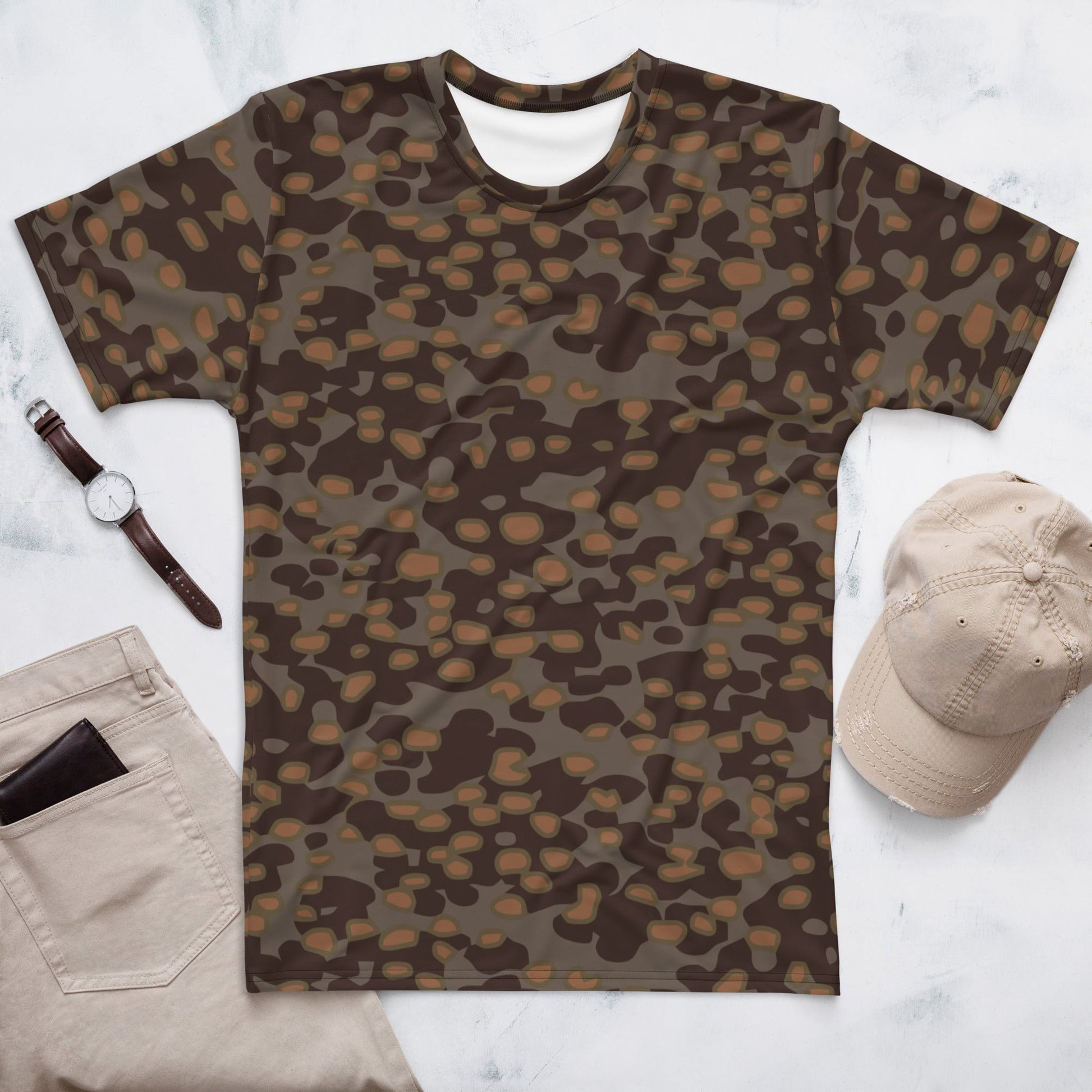German Polyspot Autumn CAMO Mens t-shirt - XS - T-Shirts
