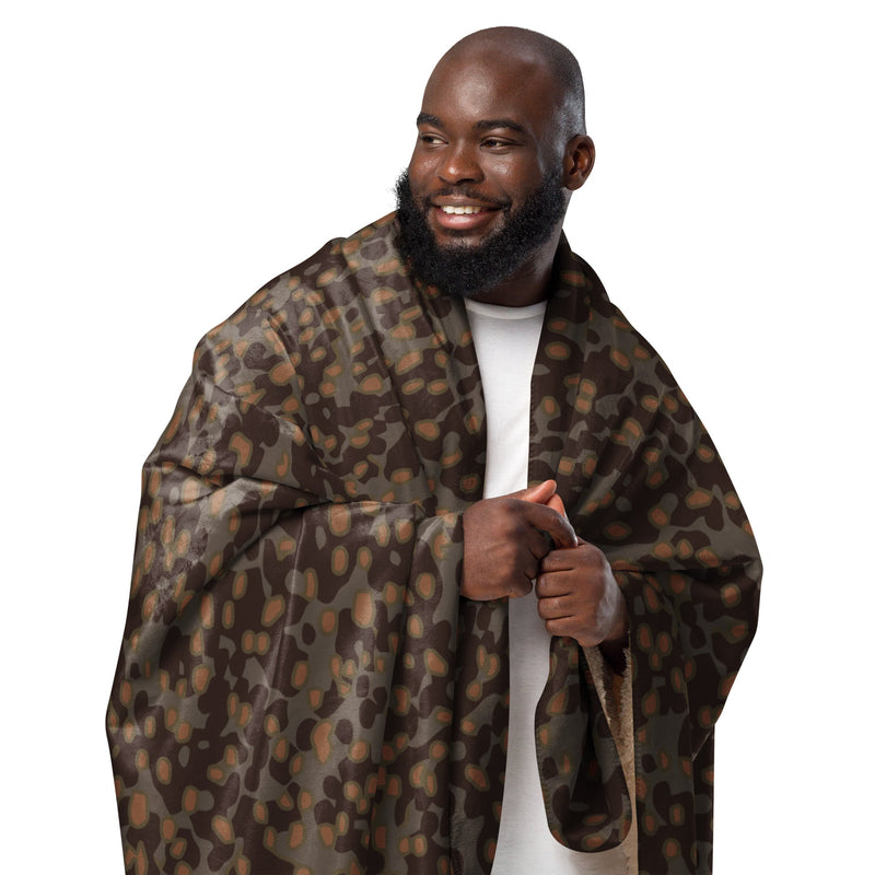 Polyspot Autumn CAMO Sherpa Blanket