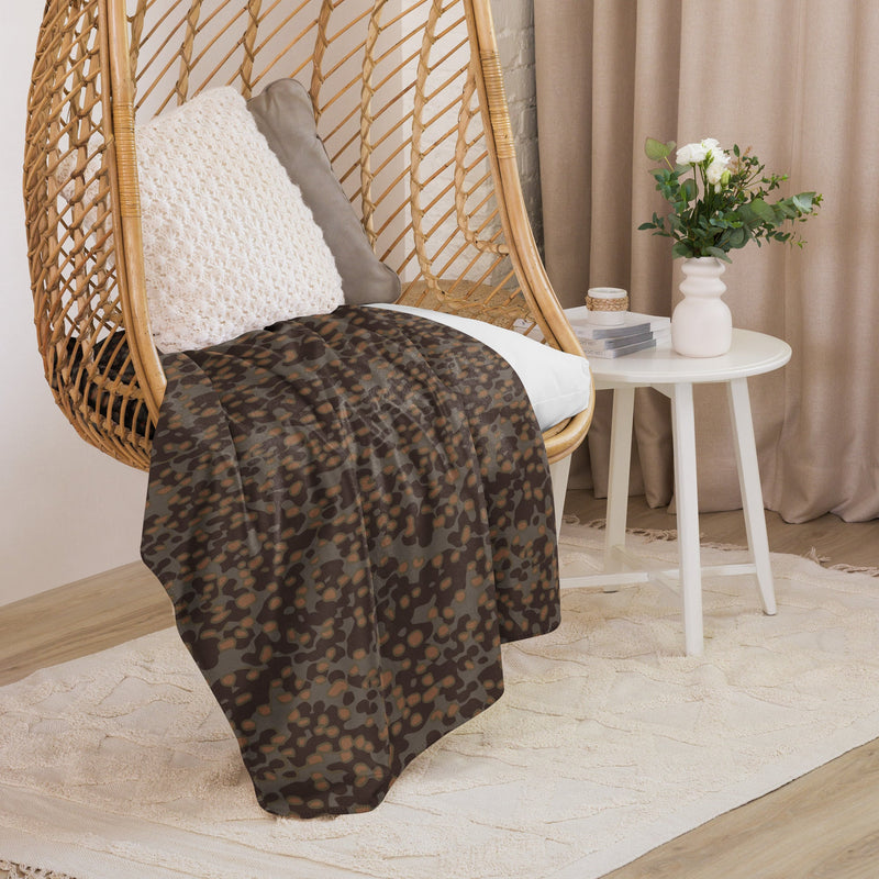 Polyspot Autumn CAMO Sherpa Blanket