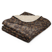Polyspot Autumn CAMO Sherpa Blanket