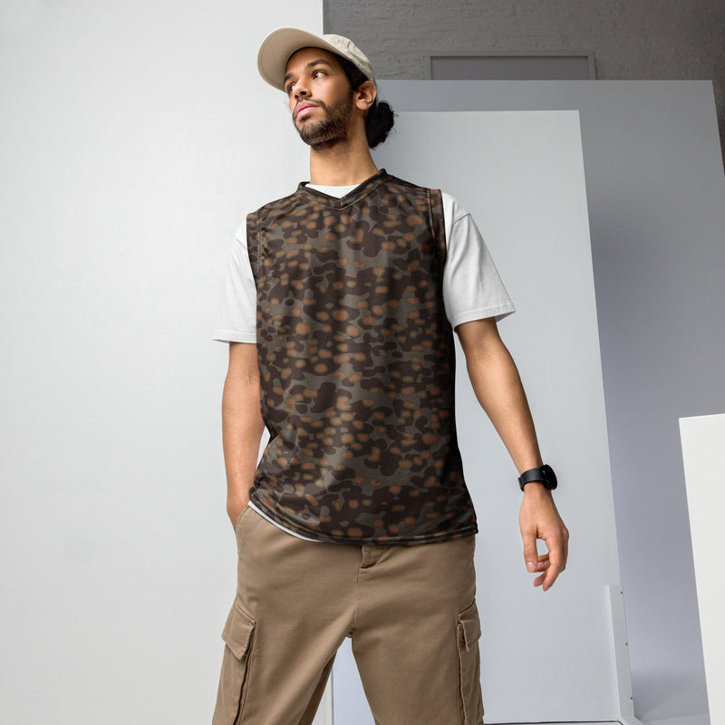 Polyspot Autumn CAMO Unisex Basketball Jersey - 2XS