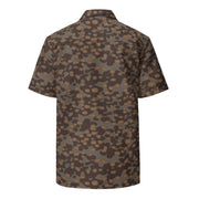 Polyspot Autumn CAMO Unisex Short-Sleeve Button Shirt - Button-Up