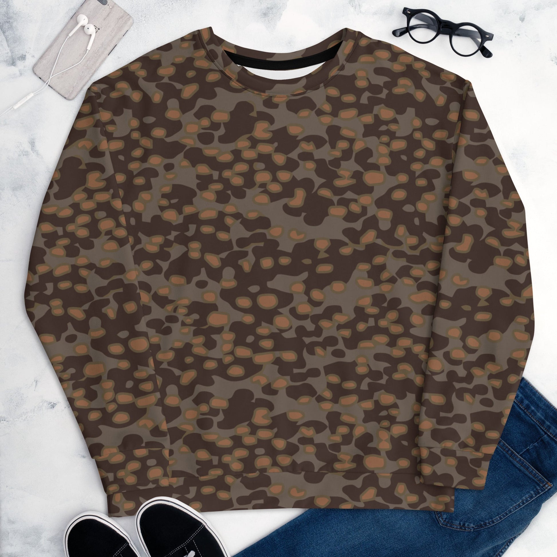 German Polyspot Autumn CAMO Unisex Sweatshirt - Sweatshirts
