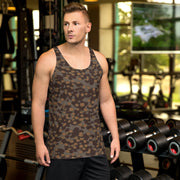 Polyspot Autumn CAMO Unisex Tank Top - XS - Shirt