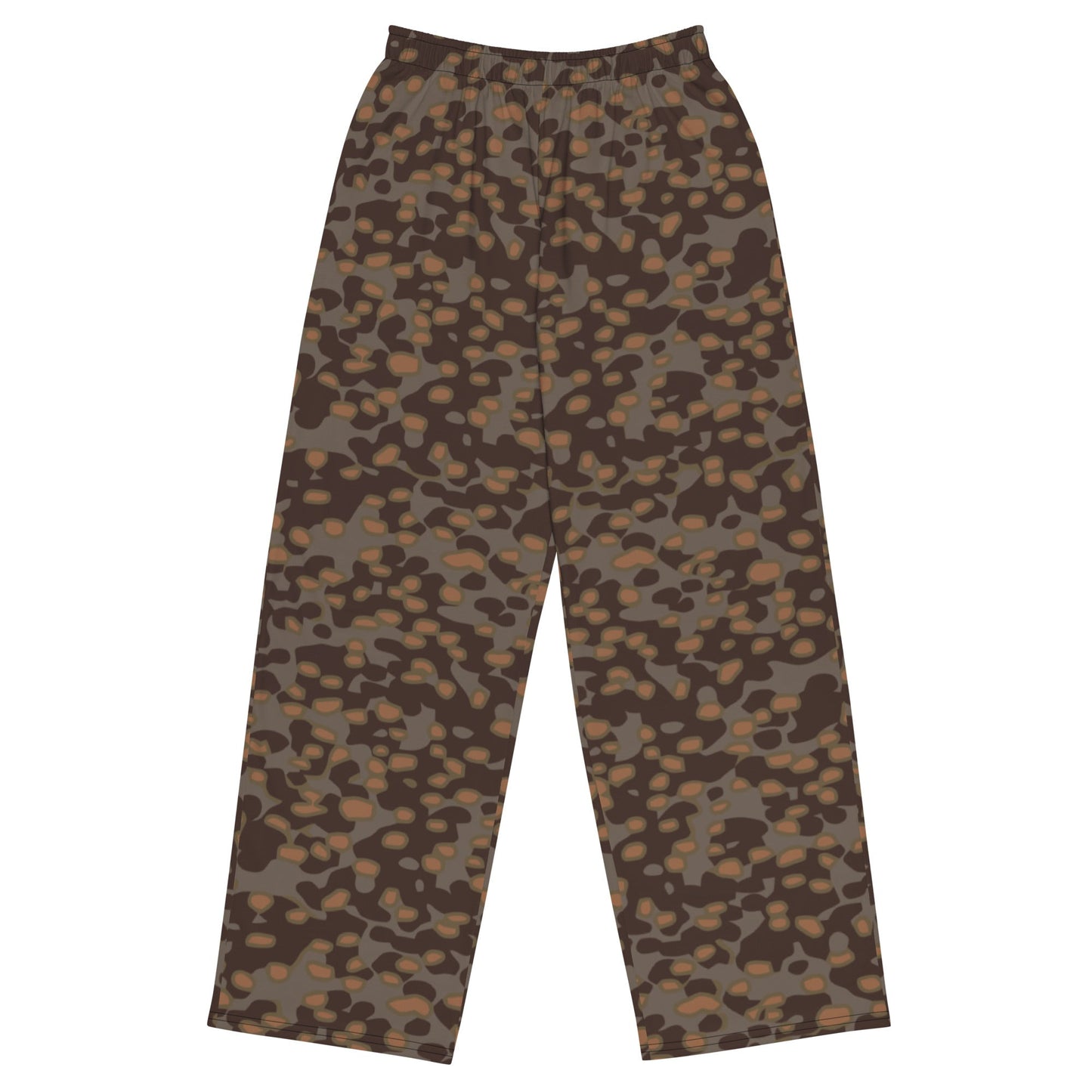 German Polyspot Autumn CAMO unisex wide-leg pants - 2XS - Wide-leg Pants