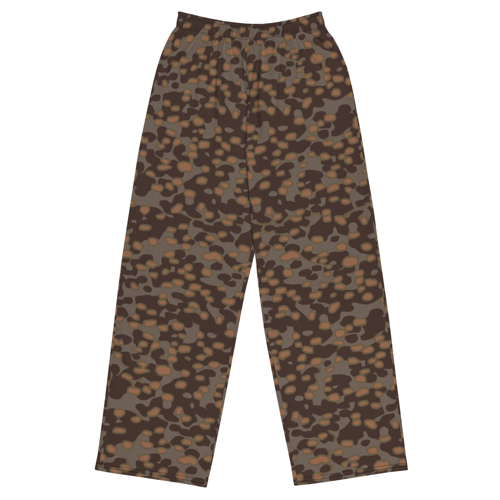 German Polyspot Autumn CAMO unisex wide-leg pants - 2XS - Wide-leg Pants
