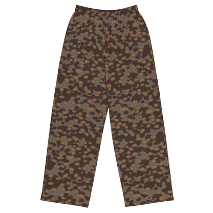 German Polyspot Autumn CAMO unisex wide-leg pants - 2XS - Wide-leg Pants