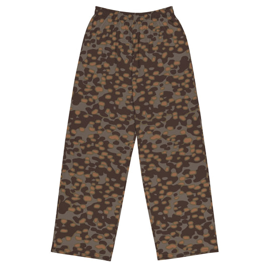 German Polyspot Autumn CAMO unisex wide-leg pants - 2XS - Wide-leg Pants