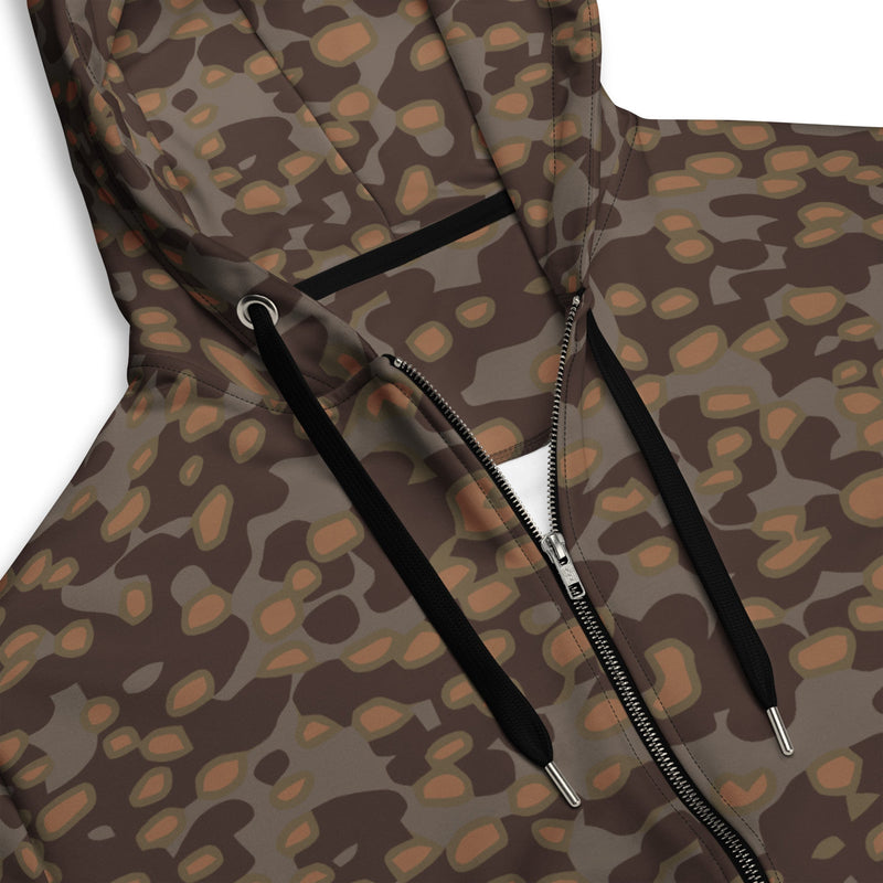 Polyspot Autumn CAMO Unisex Zip Hoodie