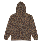 Polyspot Autumn CAMO Unisex Zip Hoodie