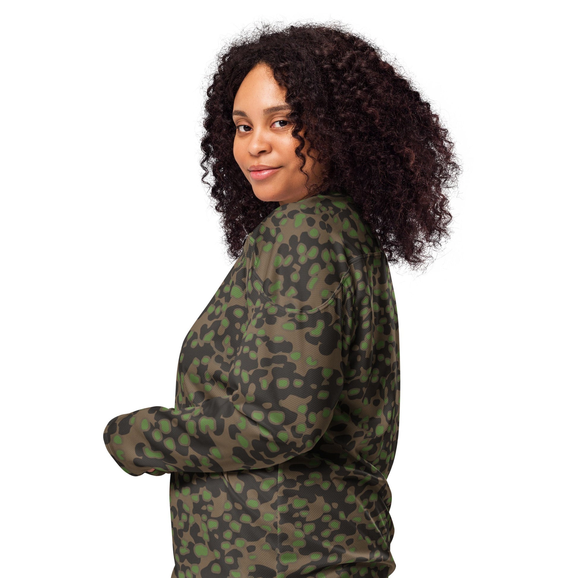 German Polyspot Spring CAMO hockey fan jersey - Hockey Jerseys