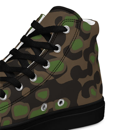 German Polyspot Spring CAMO Mens high top canvas shoes - High Top Canvas Shoes