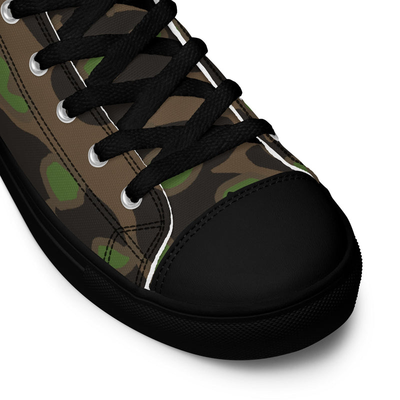 Polyspot Spring CAMO Mens High-Top Canvas Shoes