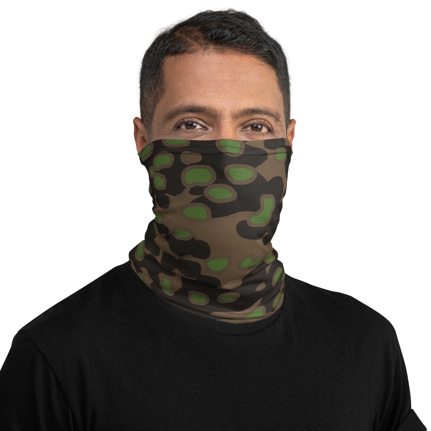 German Polyspot Spring CAMO Neck Gaiter Gaiters
