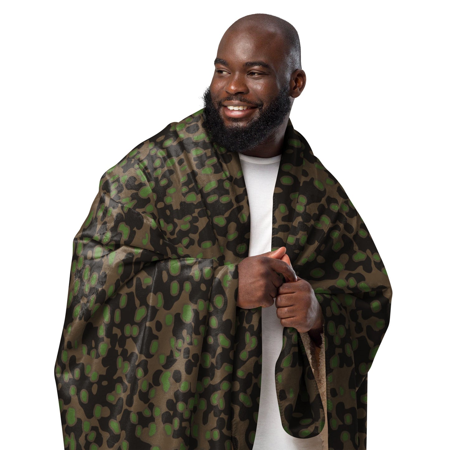 German Polyspot Spring CAMO Sherpa blanket - Blankets