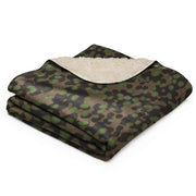 Polyspot Spring CAMO Sherpa Blanket