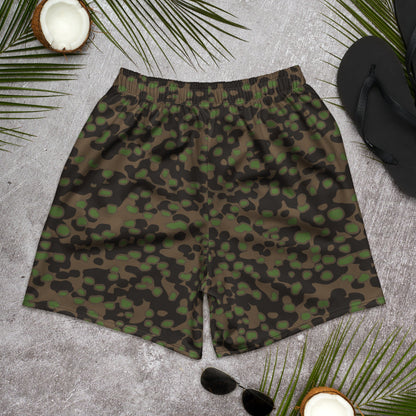 German Polyspot Spring CAMO Unisex Athletic Long Shorts
