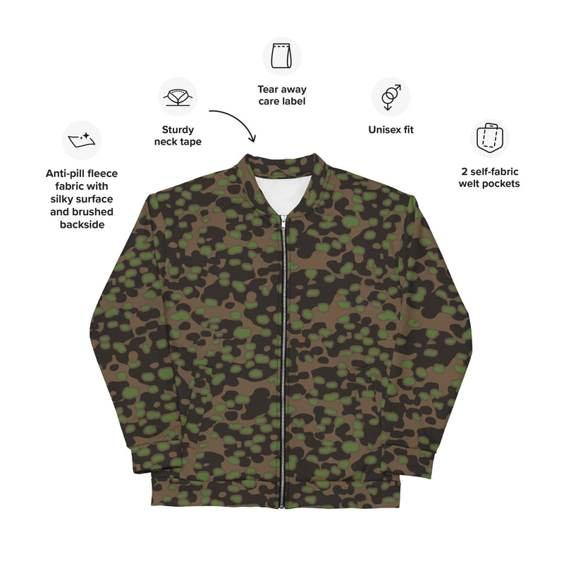 Polyspot Spring CAMO Unisex Bomber Jacket