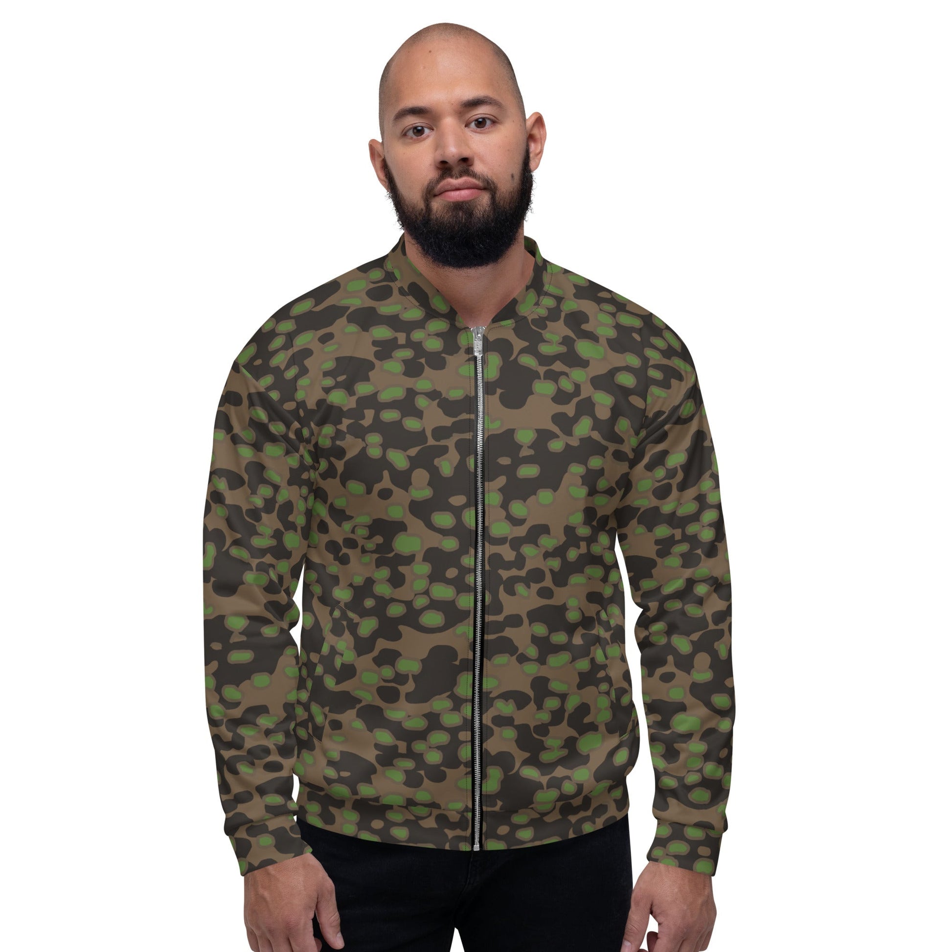 German Polyspot Spring CAMO Unisex Bomber Jacket - Jackets