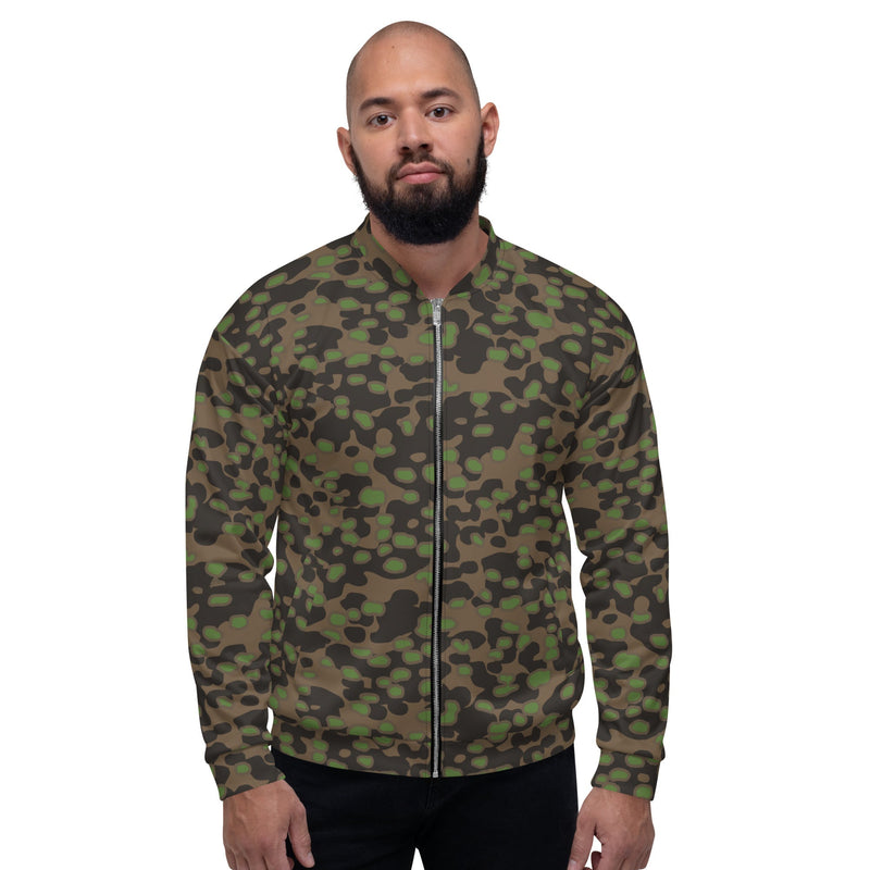 Polyspot Spring CAMO Unisex Bomber Jacket