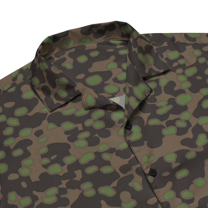 Polyspot Spring CAMO Unisex Short-Sleeve Button Shirt - Button-Up