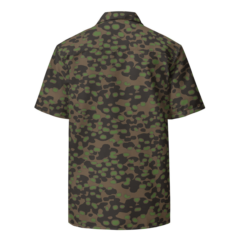 Polyspot Spring CAMO Unisex Short-Sleeve Button Shirt - Button-Up