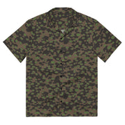 Polyspot Spring CAMO Unisex Short-Sleeve Button Shirt - 2XS - Button-Up