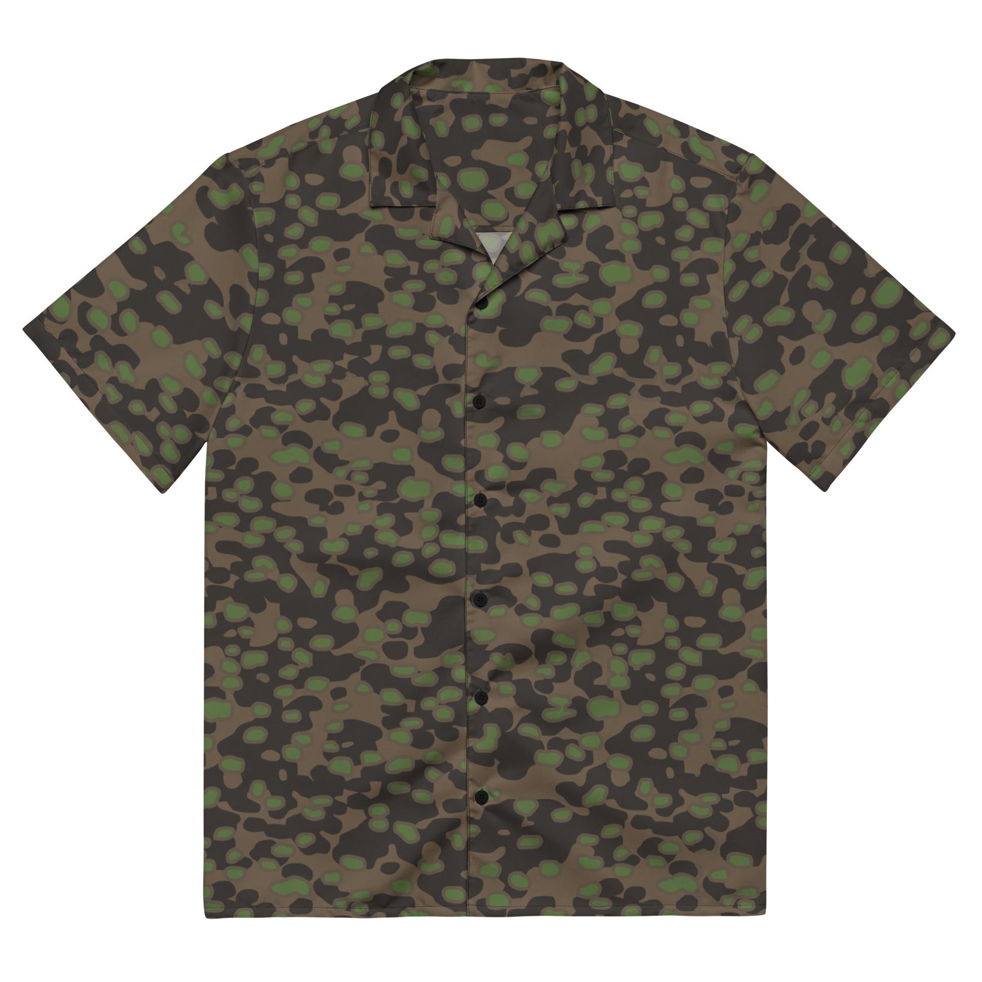 German Polyspot Spring CAMO Unisex button shirt - 2XS - Button Shirts