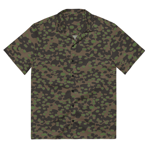 Polyspot Spring CAMO Unisex Short-Sleeve Button Shirt - 2XS - Button-Up
