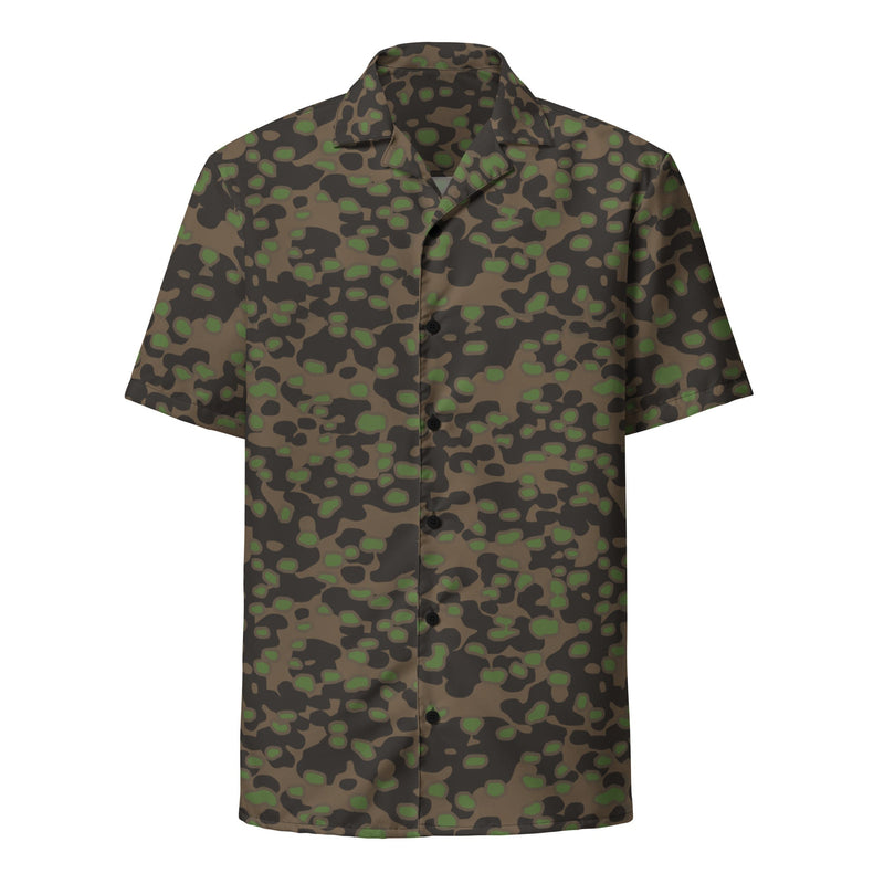 Polyspot Spring CAMO Unisex Short-Sleeve Button Shirt - Button-Up