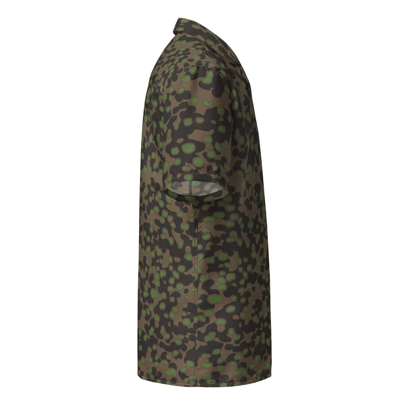 Polyspot Spring CAMO Unisex Short-Sleeve Button Shirt - Button-Up