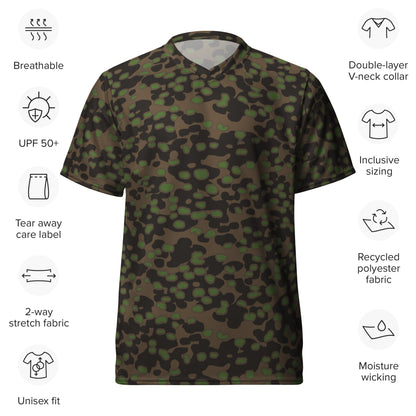 German Polyspot Spring CAMO unisex sports jersey - Sports Jerseys
