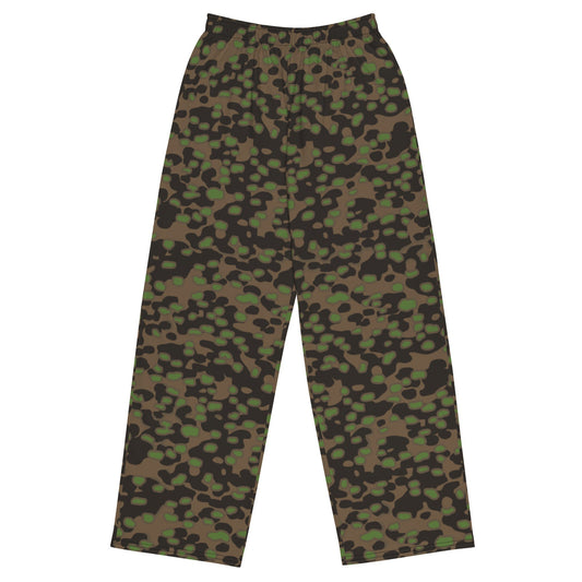 German Polyspot Spring CAMO unisex wide-leg pants - 2XS - Wide-leg Pants