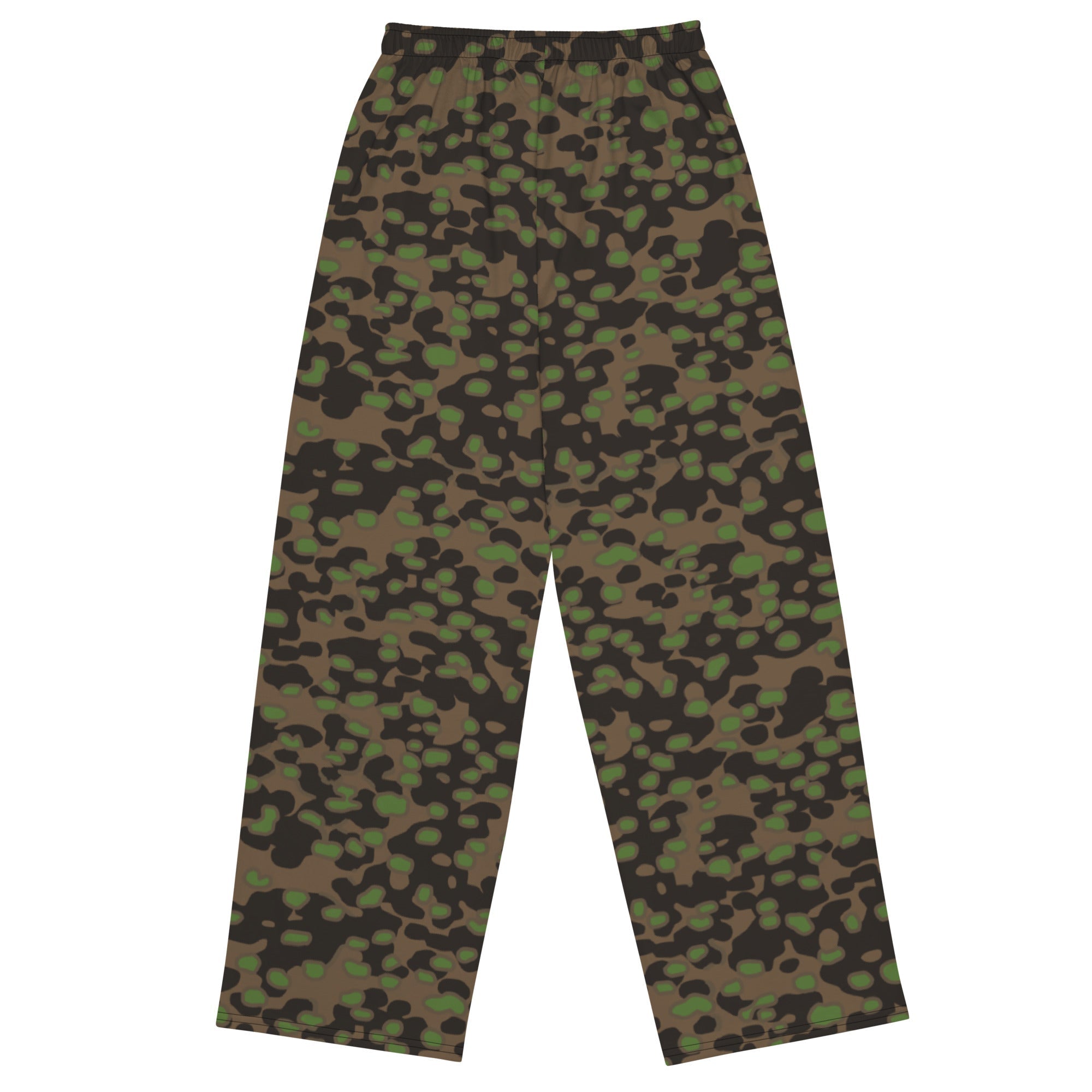 CAMO HQ - German Polyspot Spring CAMO Unisex Wide-Leg Leisure