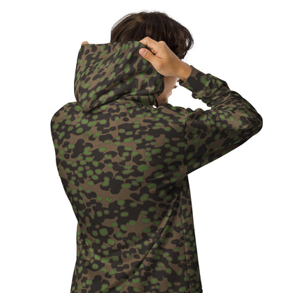 German Polyspot Spring CAMO Unisex zip hoodie - Zip Hoodies