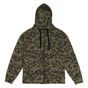 Polyspot Spring CAMO Unisex Zip Hoodie - 2XS