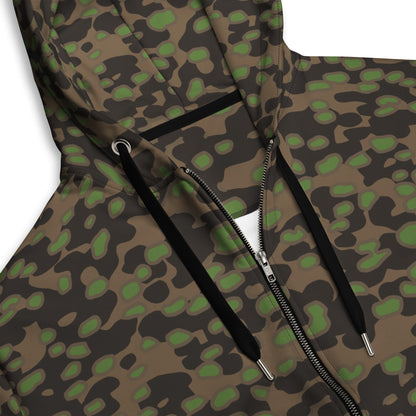 German Polyspot Spring CAMO Unisex zip hoodie - Zip Hoodies